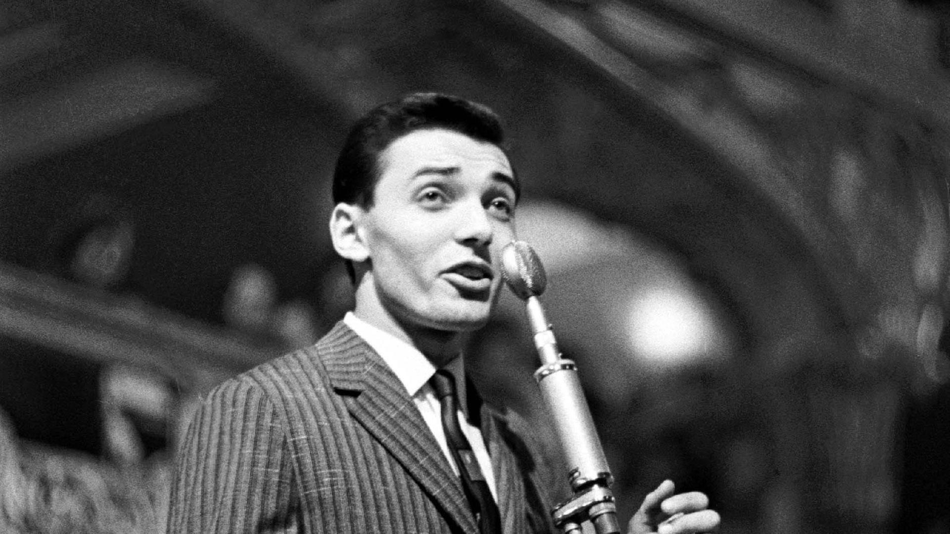 Karel Gott bei einem Auftritt am 10. März 1964