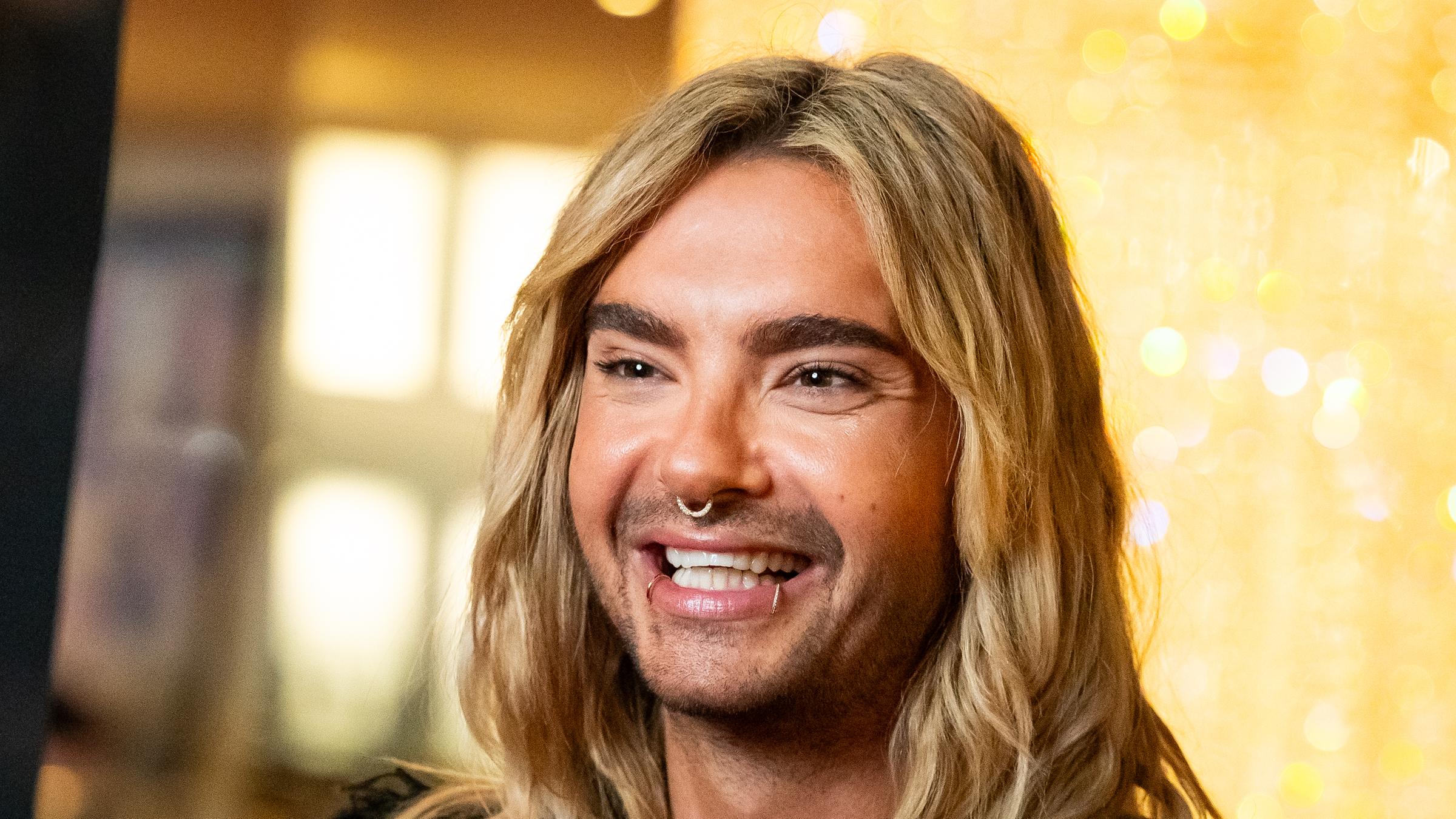 Bill Kaulitz auf einer Veranstalung