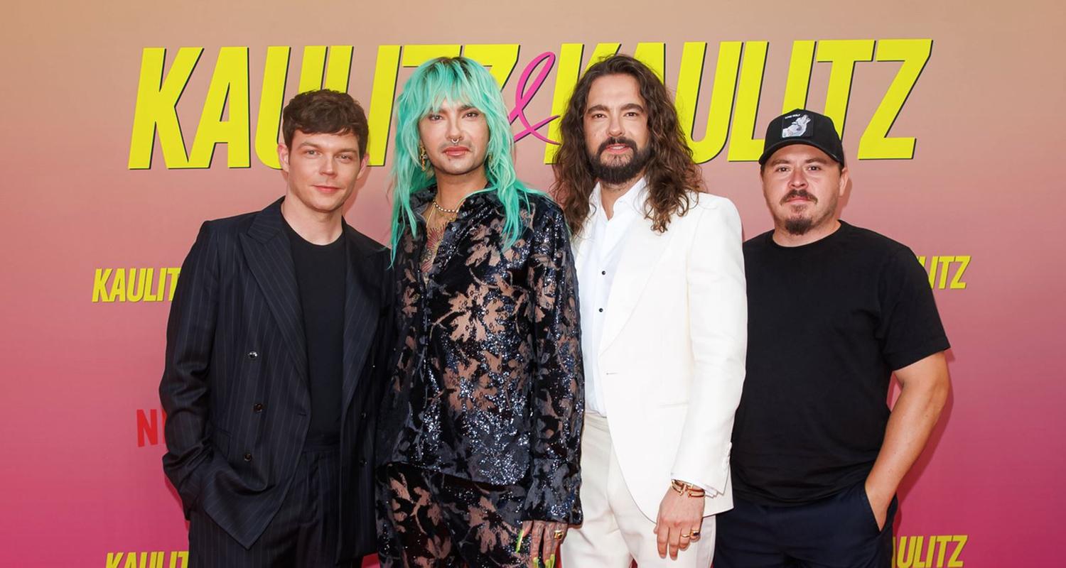 Tokio Hotel bei der Premierenfeier von "Kaulitz & Kaulitz" Staffel 2 in Berlin