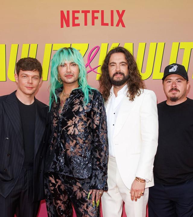 Tokio Hotel bei der Premierenfeier von "Kaulitz & Kaulitz" Staffel 2 in Berlin