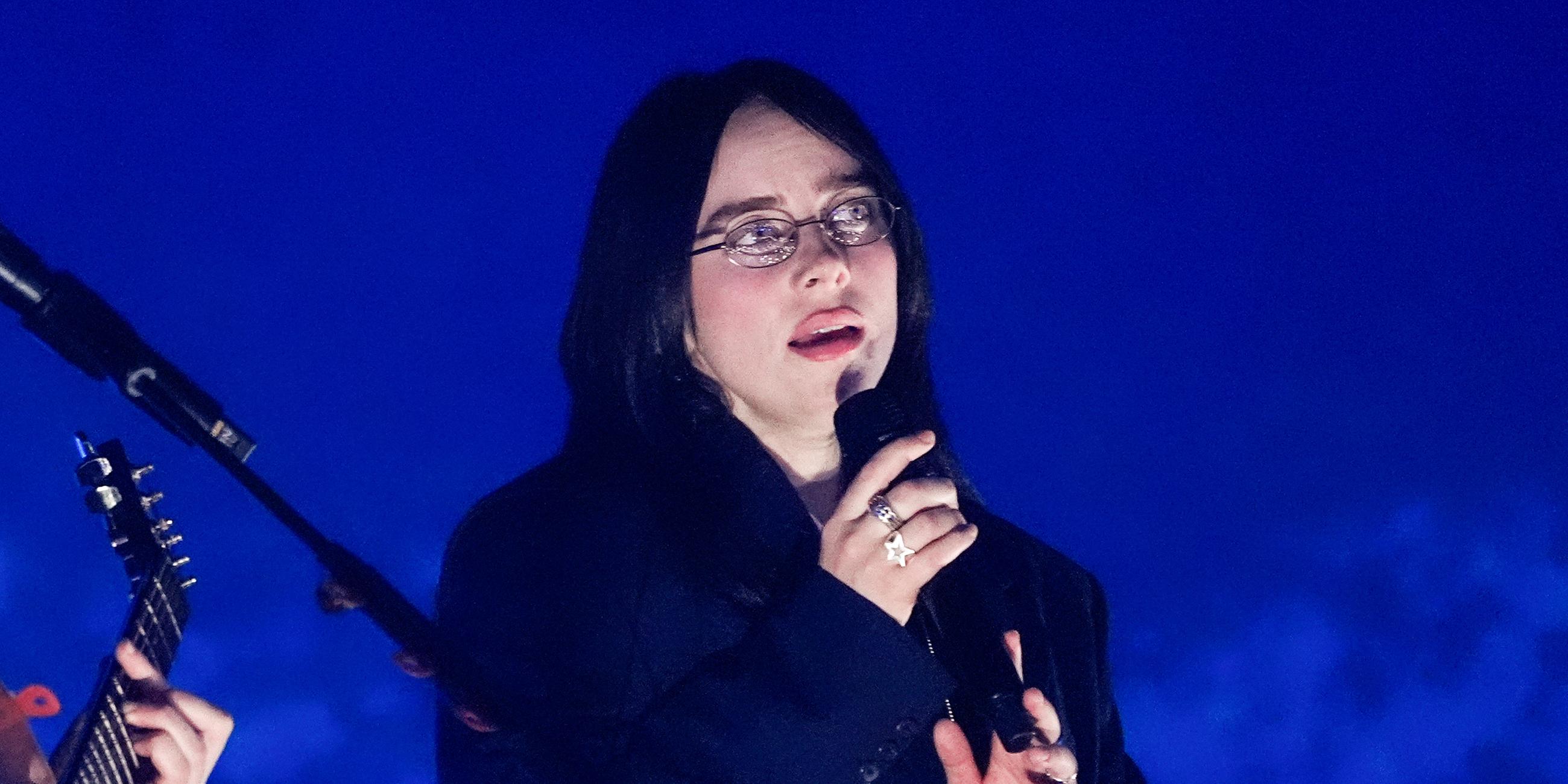 Die US-amerikanische Sängerin Billie Eilish, aufgenommen am 18.03.2025