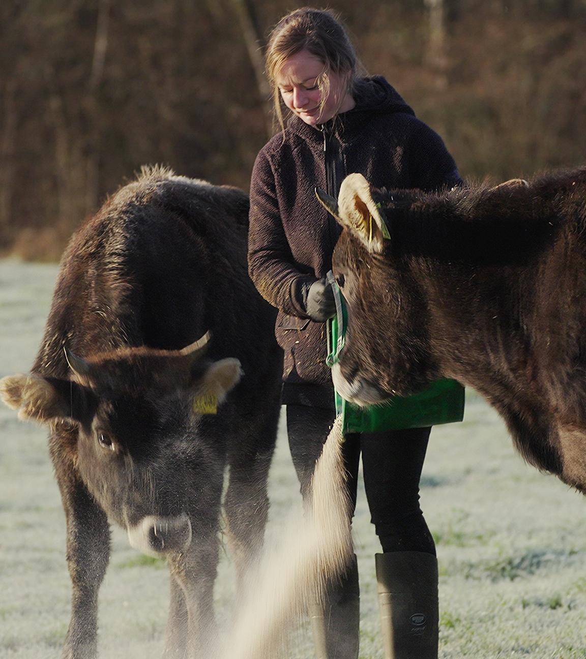 Biobäuerin Sophia aus dem Hunsrück