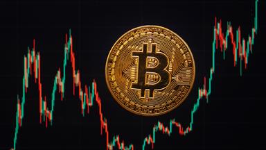 Bitcoin-Münze