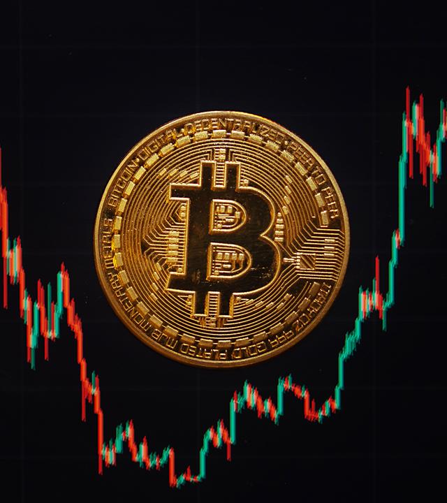 Bitcoin-Münze