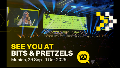 Auf der Innovationsmesse "Bits & Pretzels" stehen auch Risiken durch KI im Fokus.