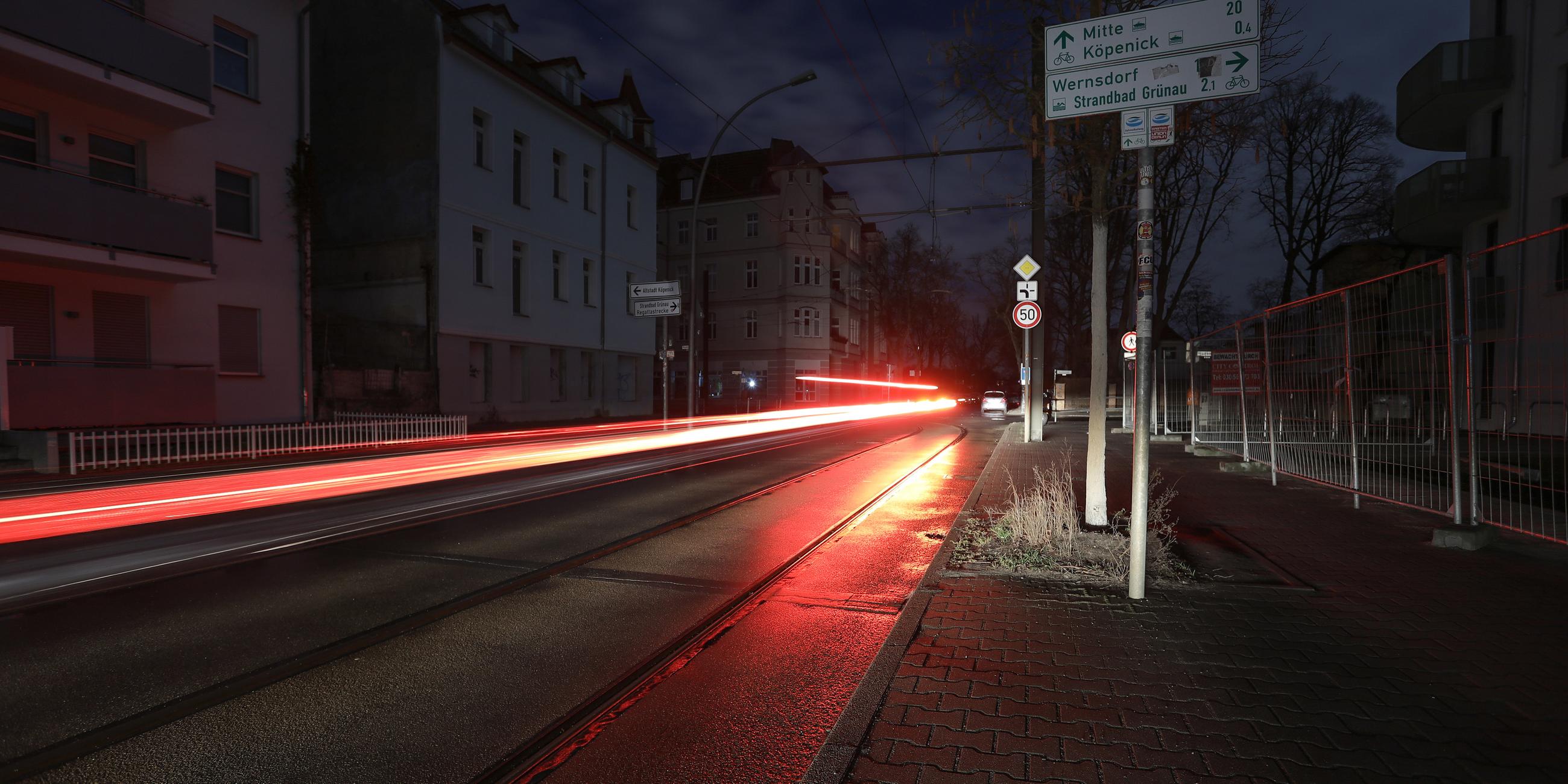 Stromausfall in Berlin, aufgenommen am 19.02.2019