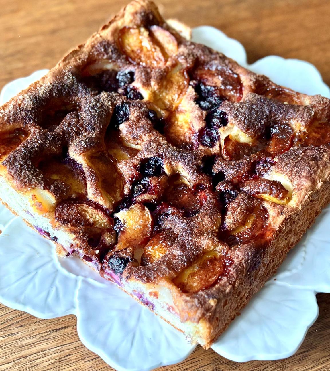 Blaubeer Focaccia