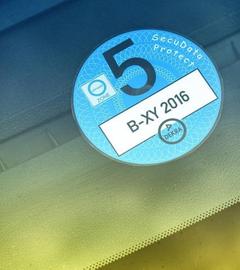 Blaue Umweltplakette