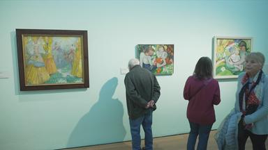 Nicht nur Kandinsky, Marc, Klee: Die Austellung widmet sich den großen Frauen in der modernen Kunst.