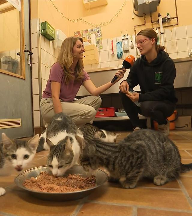 Luisa Houben und Stefanie Rühle (rechts)