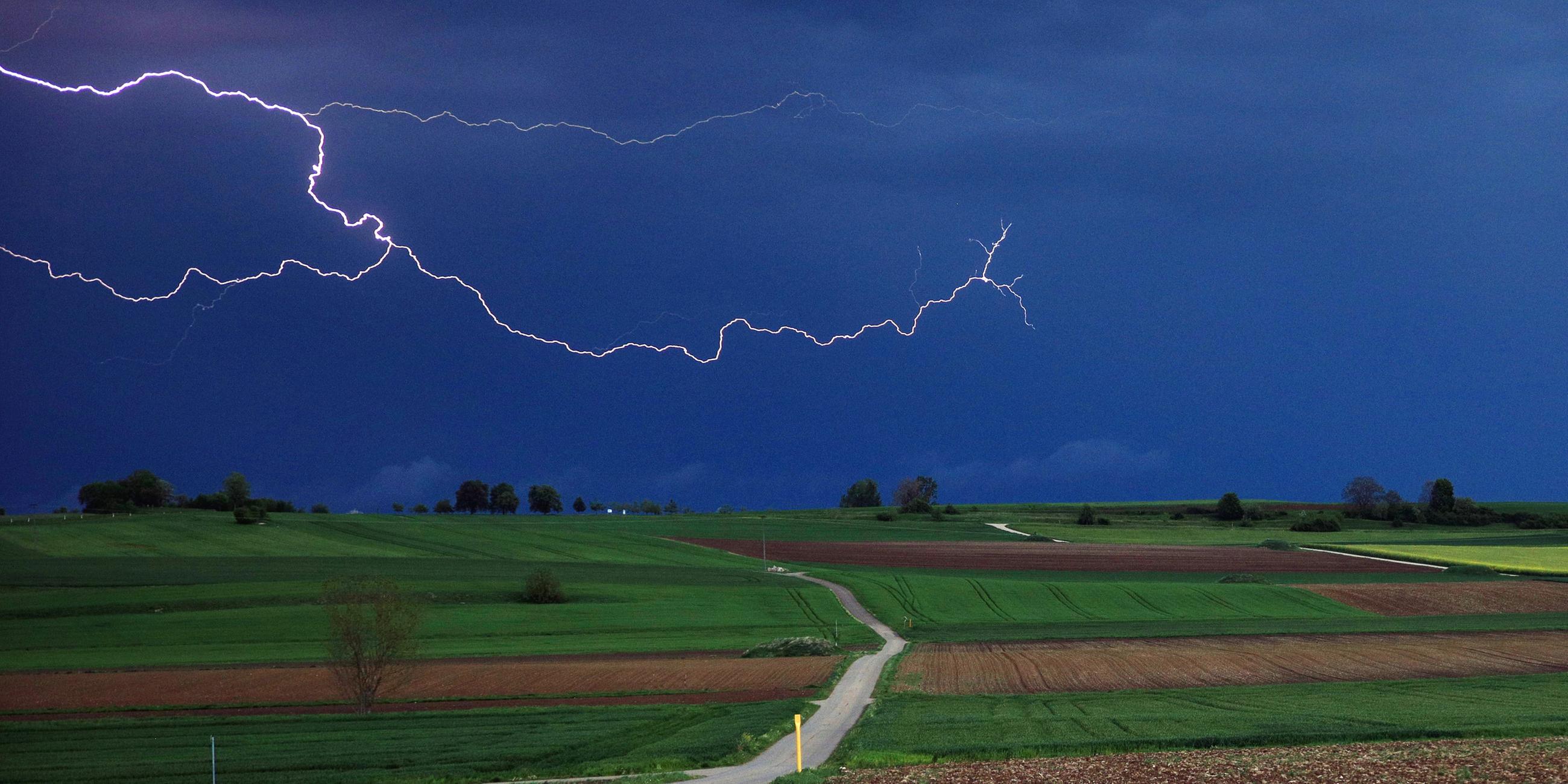 Unwetter in Baden-Württemberg