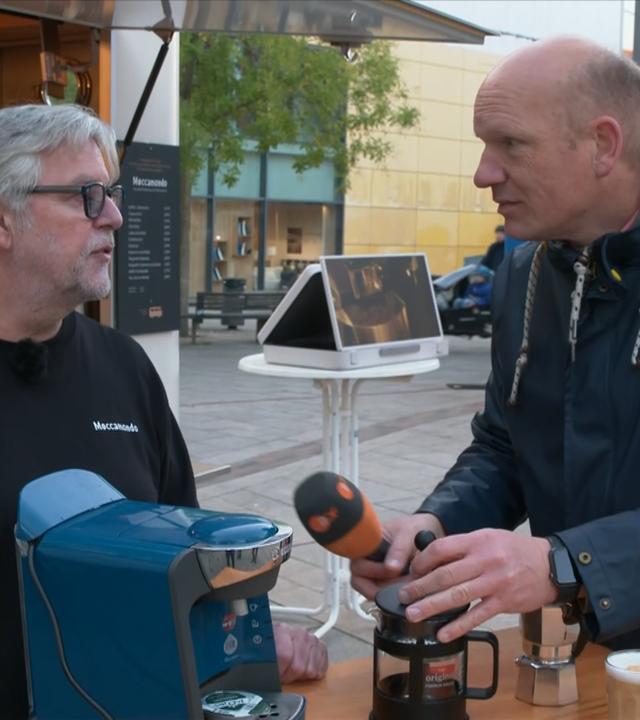 Sven Rieken und Hans Dunker (links)