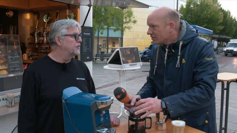 Sven Rieken und Hans Dunker (links)