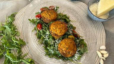 Herzhafte Blumenkohl-Muffins