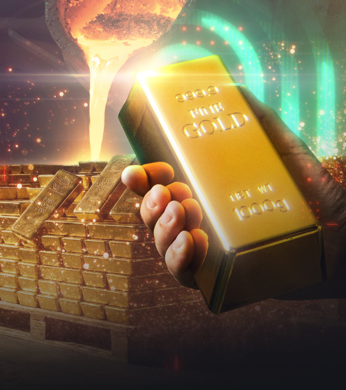 Schmuck, Goldbarren, Investment-Portfolios: Wer mit Gold handelt, macht oft glänzende Gewinne. Lässt sich nachvollziehen, woher das Gold kommt? 