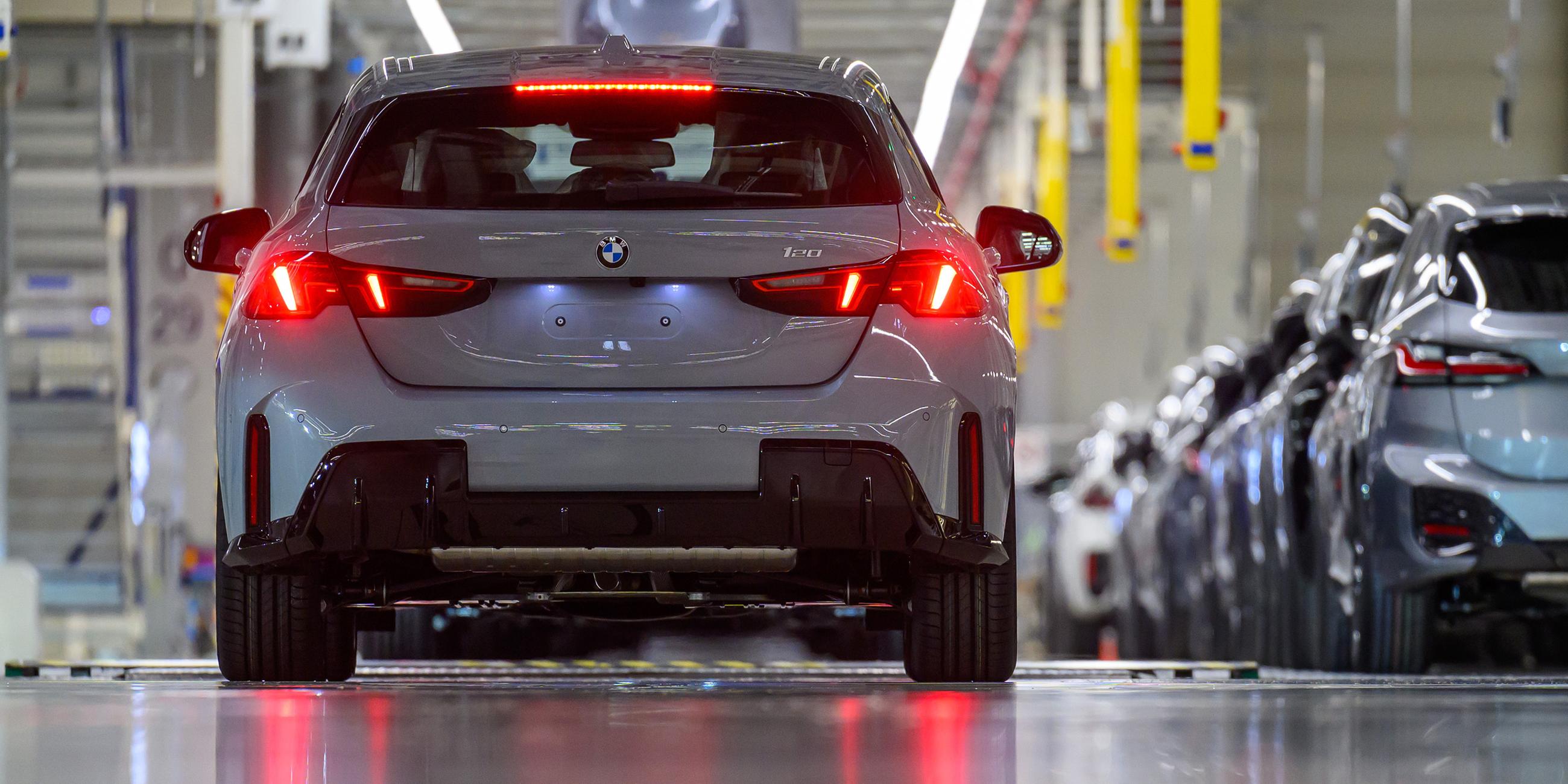 Produktion von BMW in Leipzig