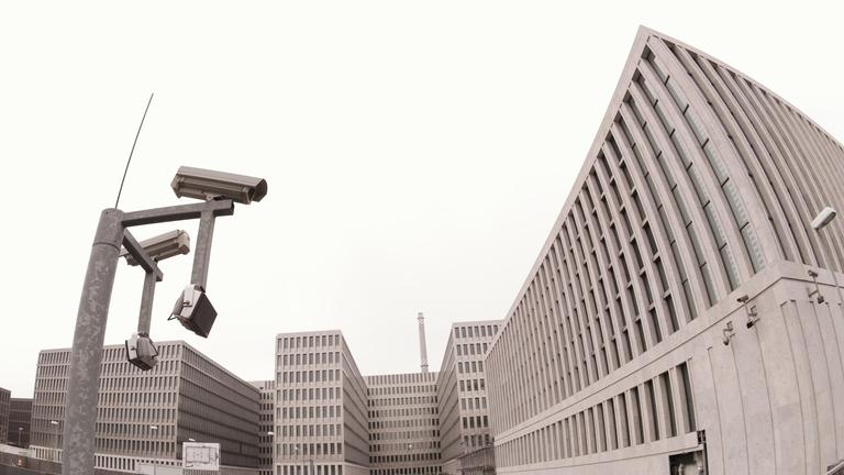 Blick auf die neue Zentrale des BND