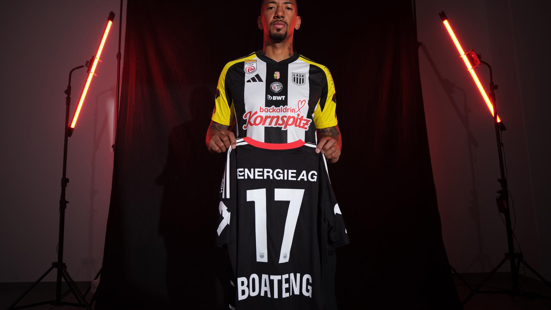 Archiv: Boateng im Trikot vom LASK, Linz, Österreich am 31.05.2024