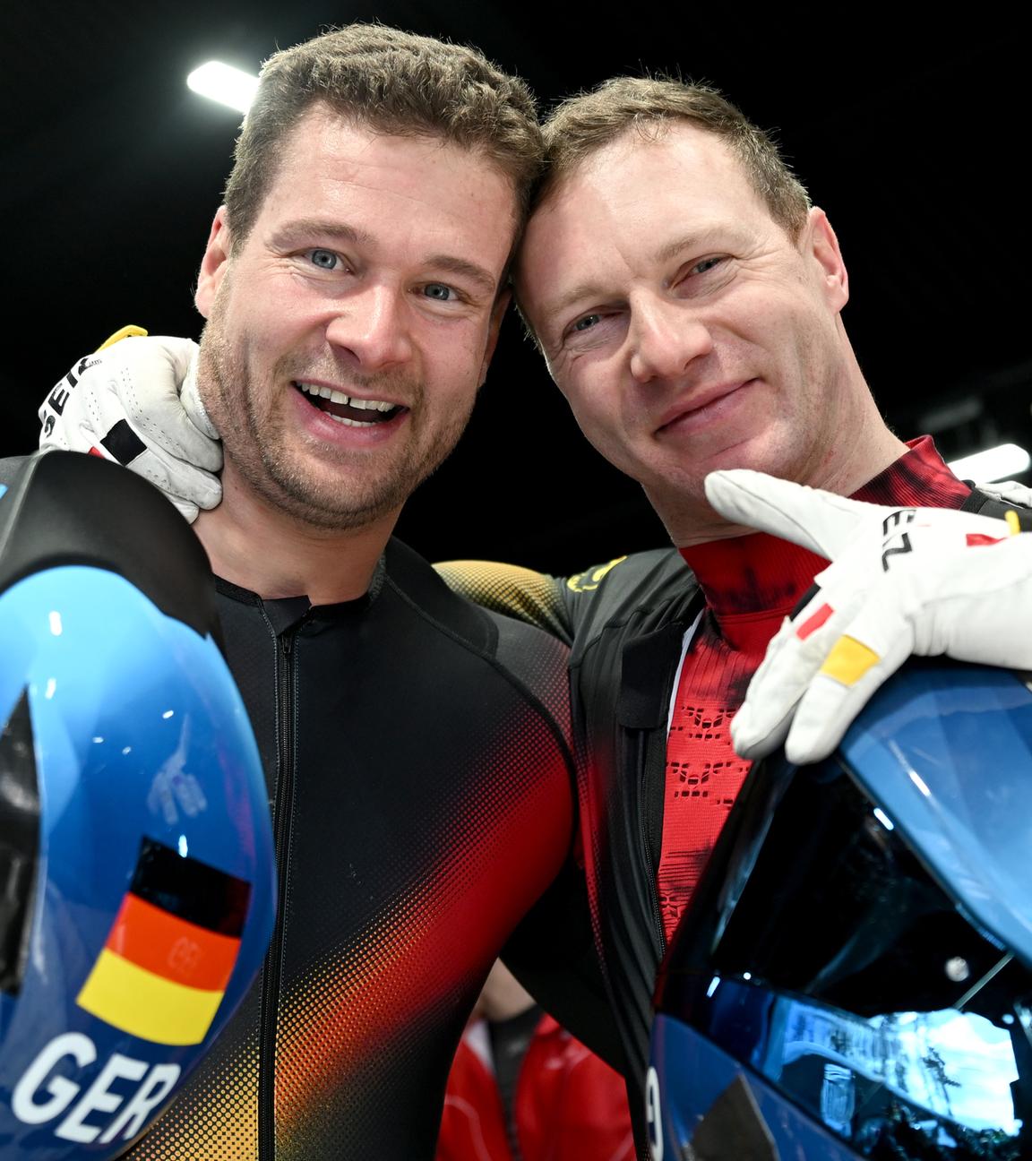 Johannes Lochner und Francesco Friedrich am 22.02.26