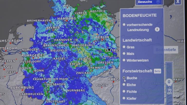 Bodenfeuchtevorhersage