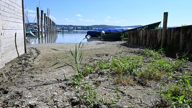 Bodensee hat Niedrigwasser