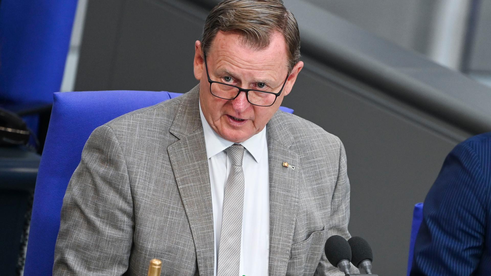 Bodo Ramelow aufgenommen am 08.07.2025 in Berlin