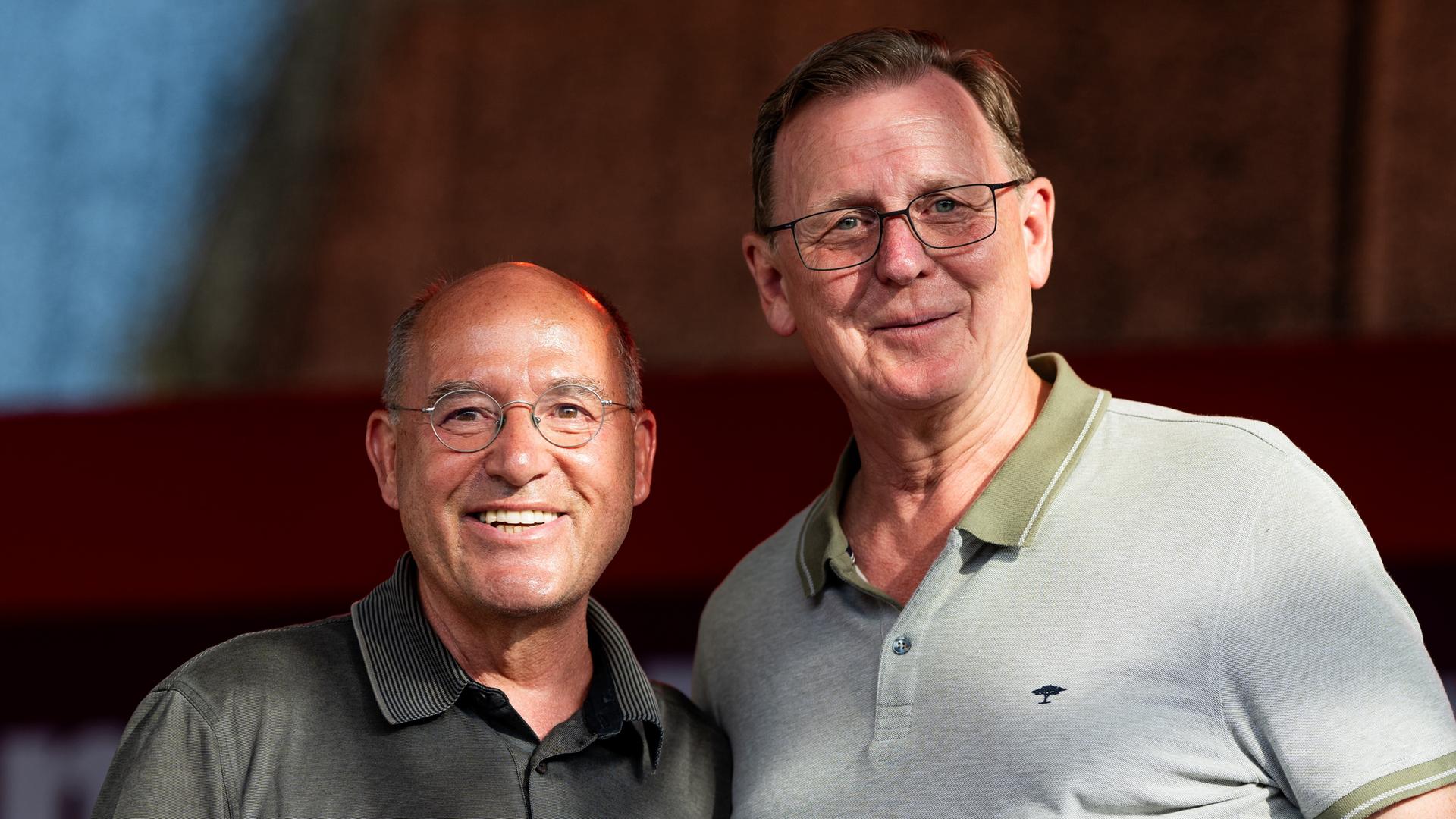 Linke-Politiker Gregor Gysi und Bodo Ramelow