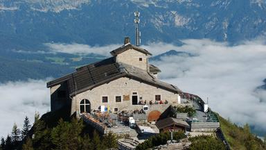 Hitlers Architektur im Schatten der Alpen: Das Kehlsteinhaus bei Berchtesgaden.