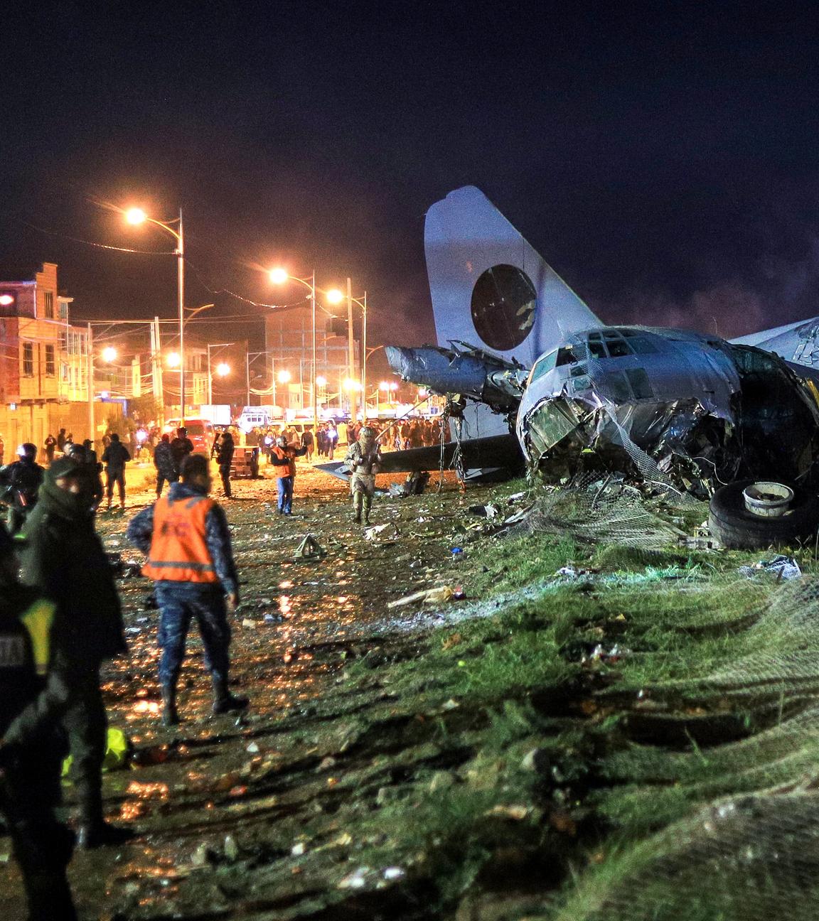 Flugzeugunglück in Bolivien