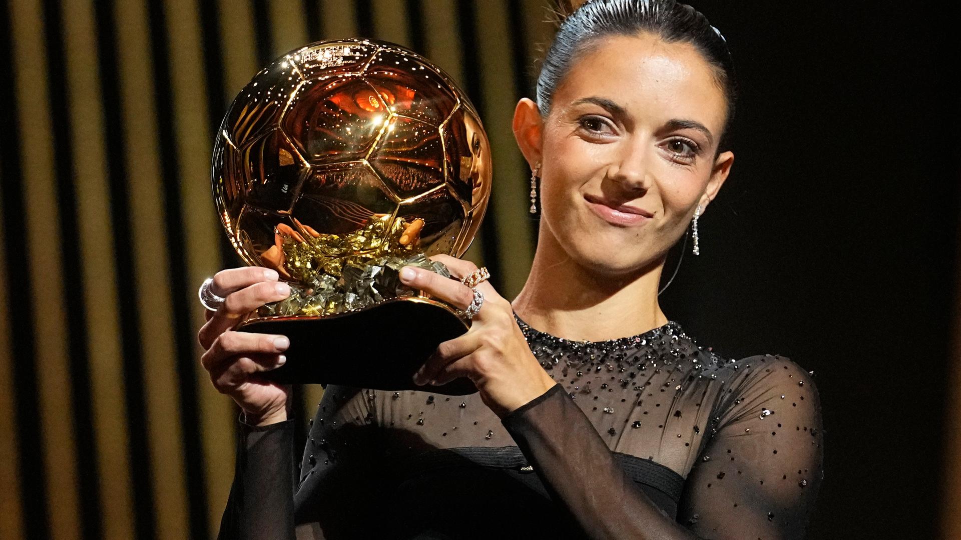 Aitana Bonmati erhält den Ballon d'Or 2023