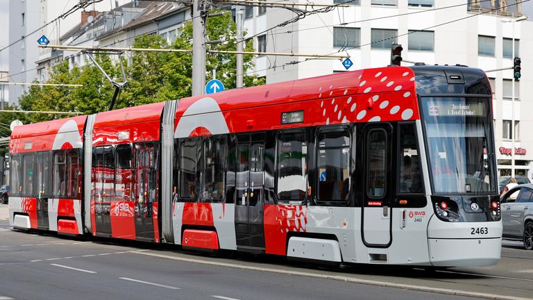 Eine Stadtbahn in Bonn