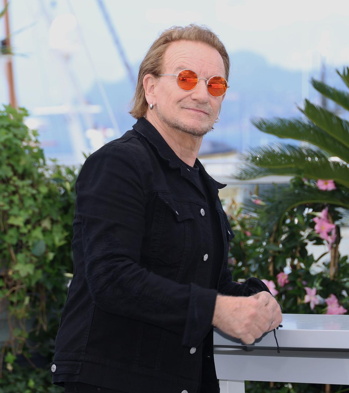 Bono bei den Filmfestspielen in Cannes 2025