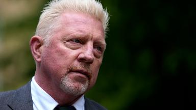 Nahaufnahme von Boris Becker