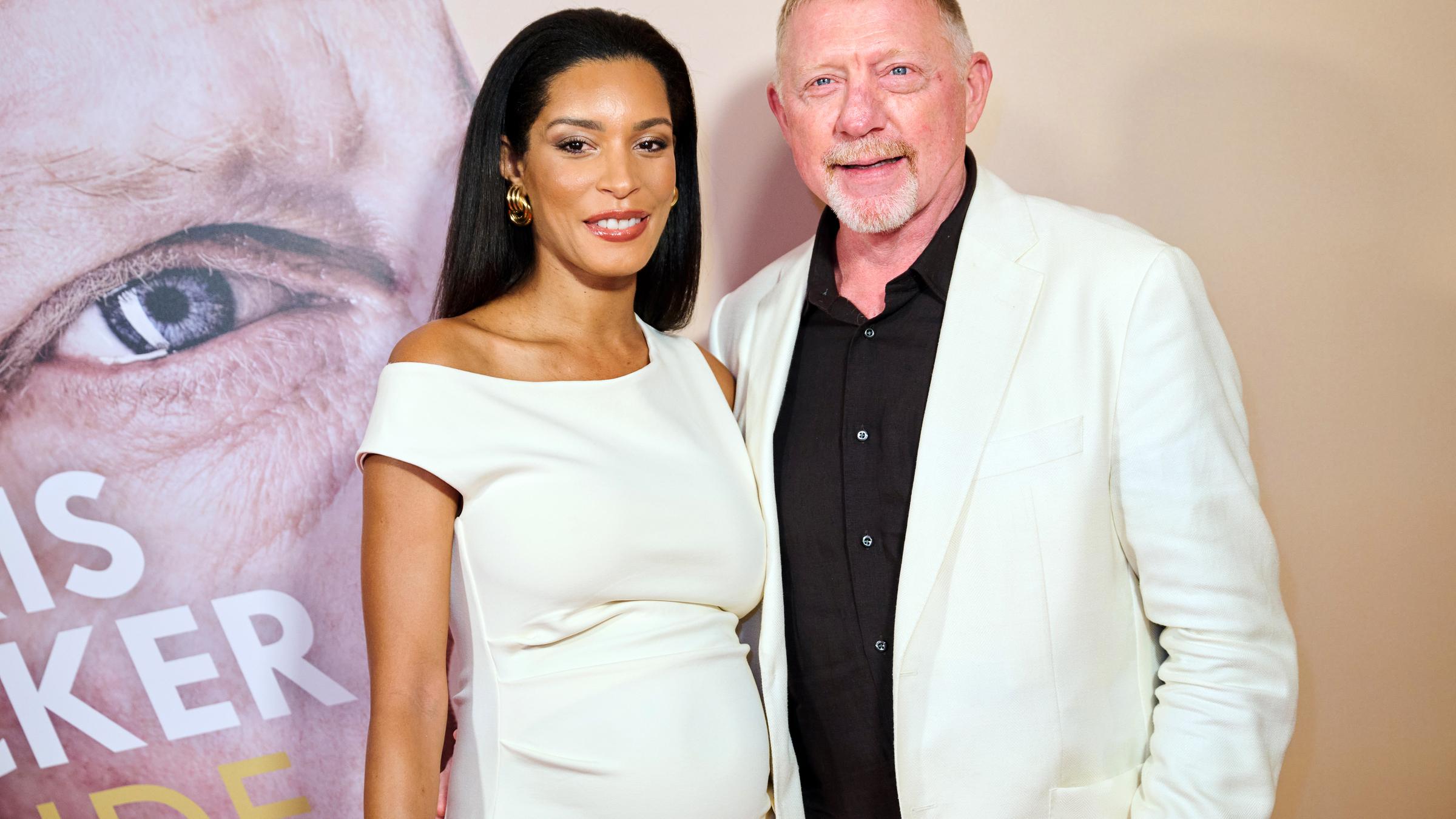 Boris Becker kommt mit seiner Frau Lilian de Carvalho Monteiro zur Vorstellung seines Buches "Inside" am 11.09.2025 in Berlin.