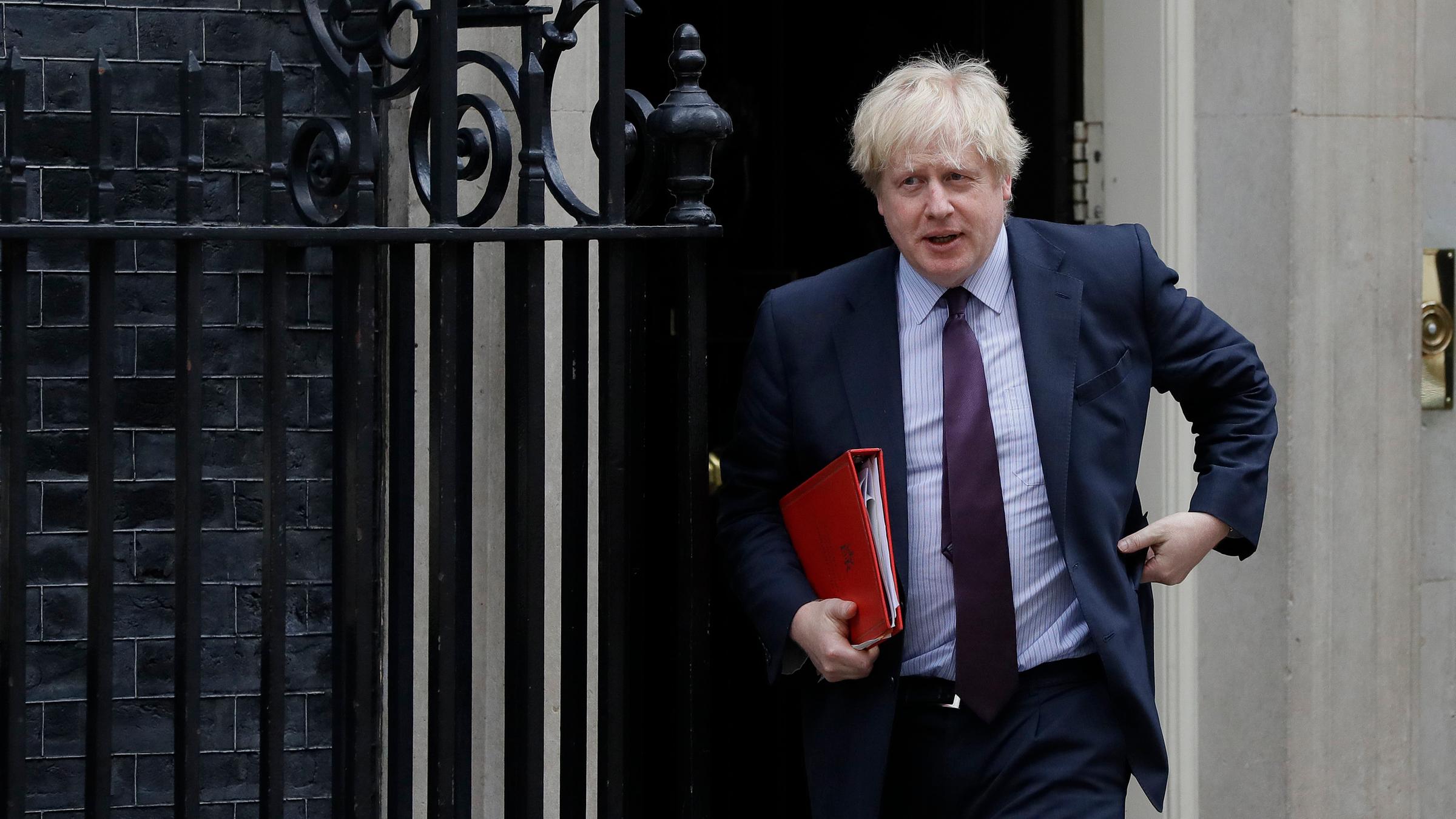 Boris Johnson in der Downing Street