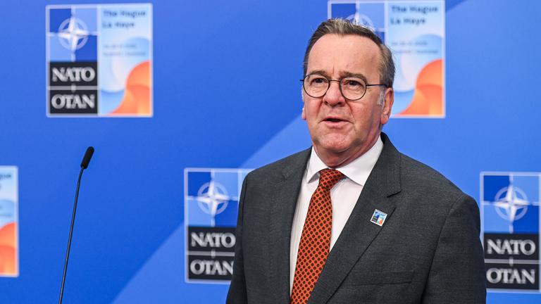 Boris Pistorius, aufgenommen am 25.06.2025 