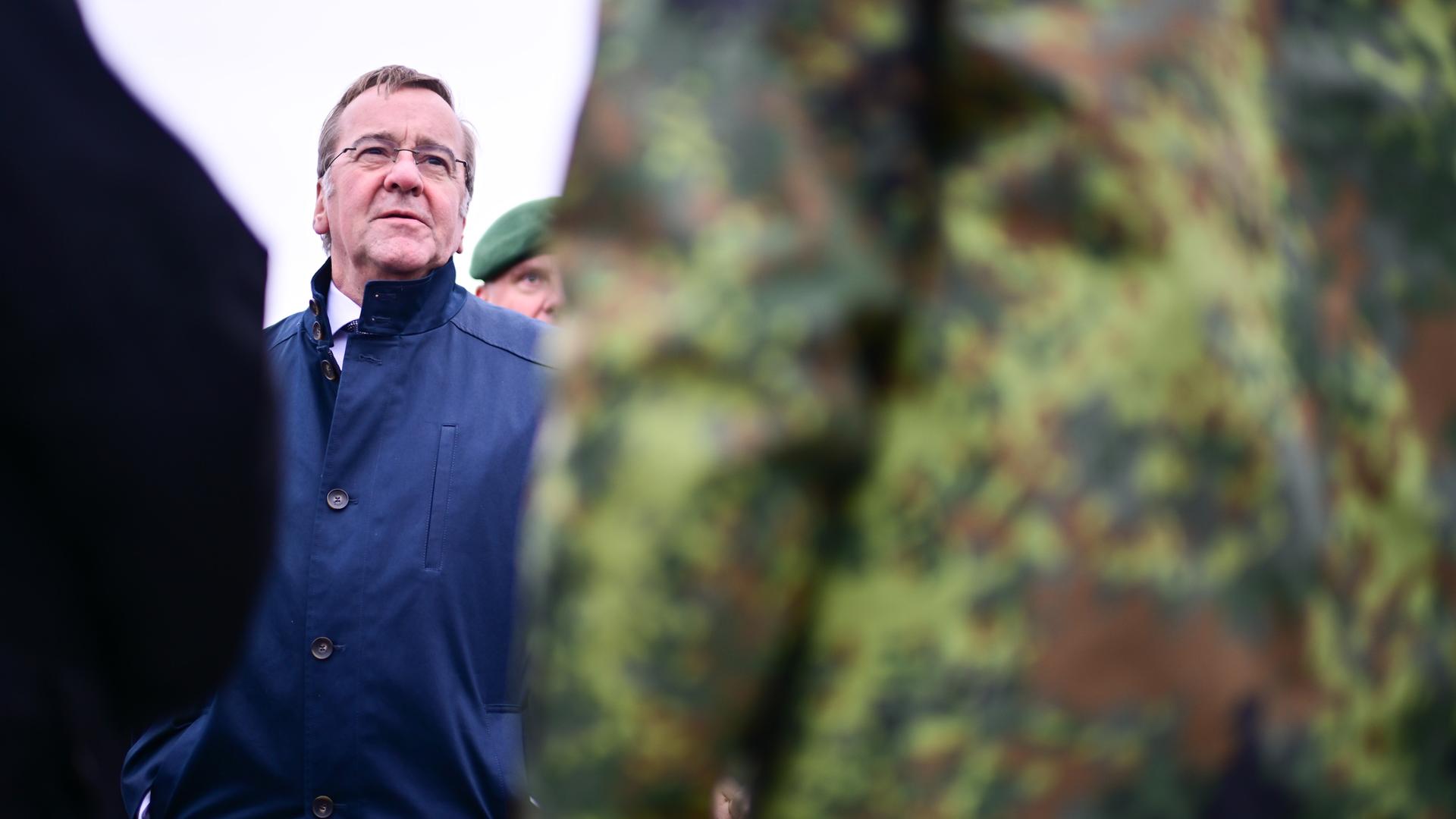 29.09.2025, Litauen, Rukla: Boris Pistorius (SPD), Bundesminister der Verteidigung, nimmt an der Eröffnung der Permanent Logistics Support Area (PLSA), einem Logistikzentrum der Bundeswehr zur Unterstützung der NATO eFP Battle Group, teil. 