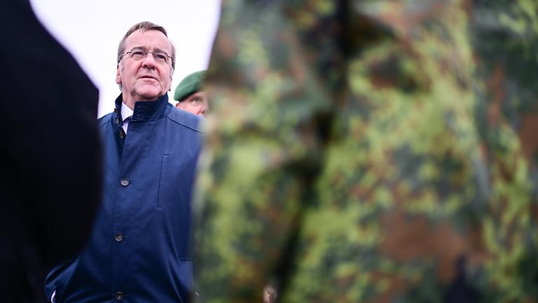 29.09.2025, Litauen, Rukla: Boris Pistorius (SPD), Bundesminister der Verteidigung, nimmt an der Eröffnung der Permanent Logistics Support Area (PLSA), einem Logistikzentrum der Bundeswehr zur Unterstützung der NATO eFP Battle Group, teil. 