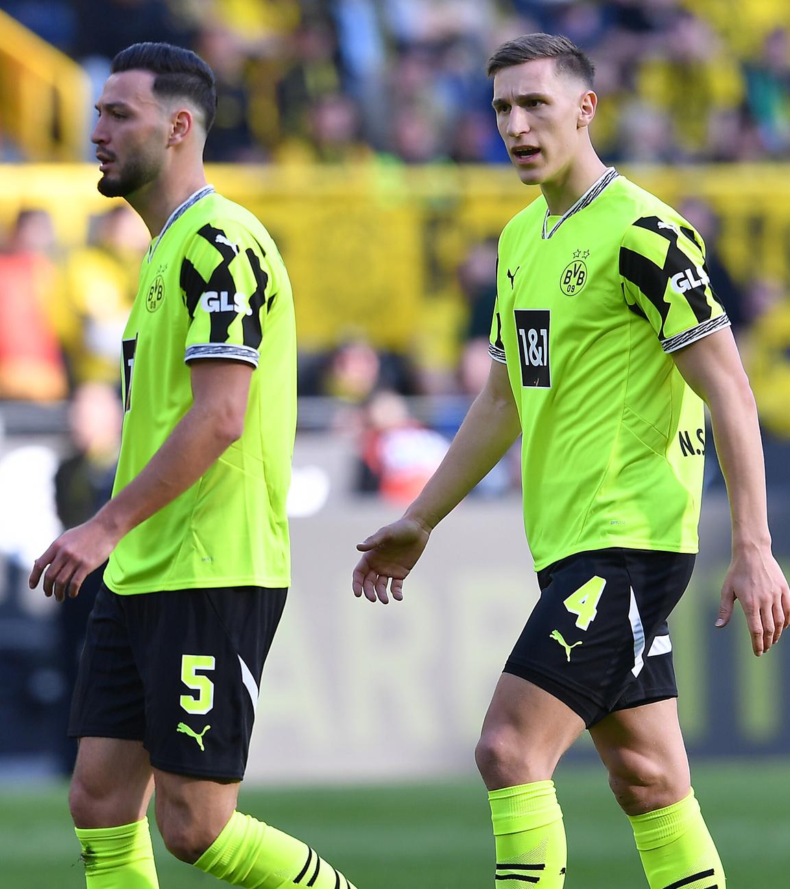 Emre Can, Ramy Bensebaini und Nico Schlotterbeck