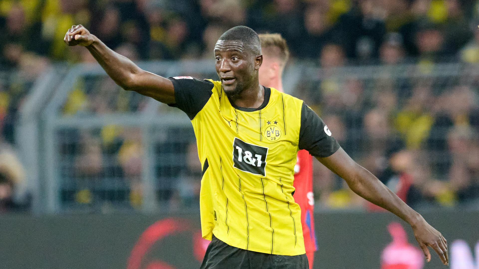 Dortmunds Serhou Guirassy in Aktion.