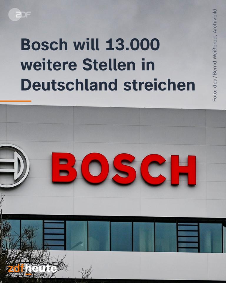 Bosch Stellenabbau