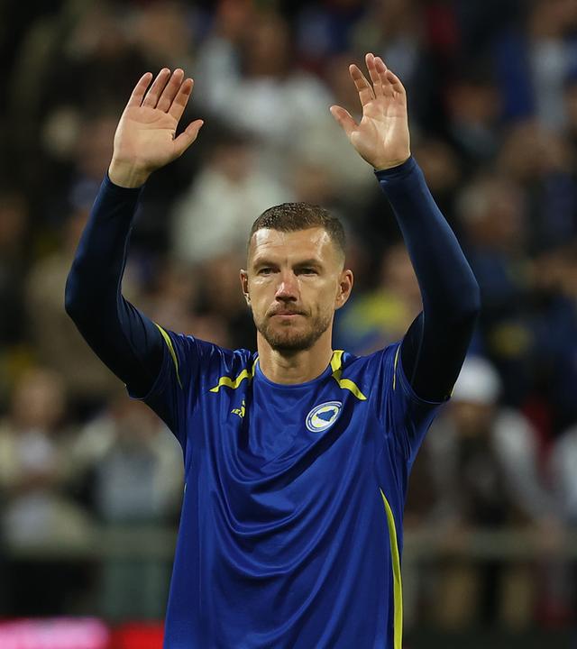 Der Bosnier Edin Dzeko tritt aus der Nationalmannschaft zurück