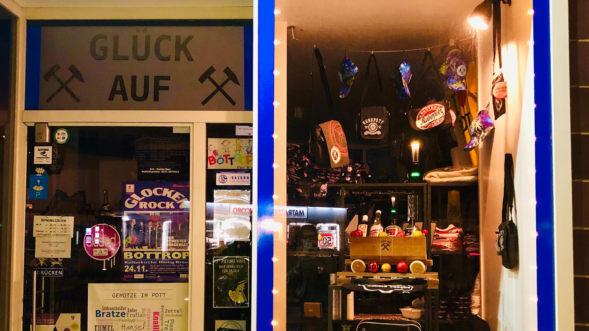 Bottrop: Souvenirladen