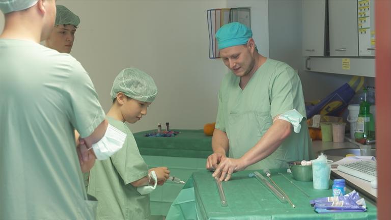 Boys Day am Uniklinikum in Saarbrücken