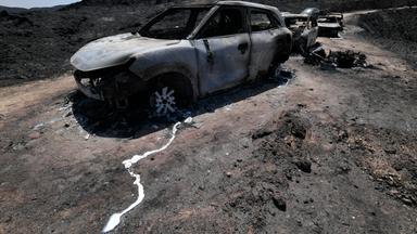 Waldbrand in Andalusien