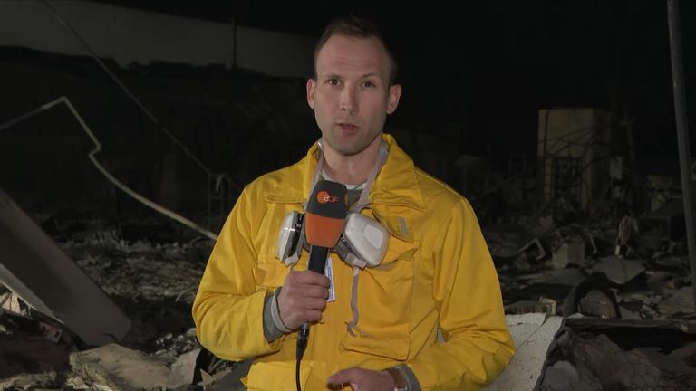 Los Angeles: "Gespenstische Bilder"