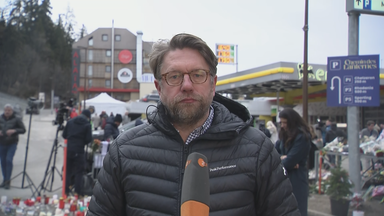 Der Brand-Mediziner Prof. Tobias Hirsch in der Innenstadt von Crans-Montana.