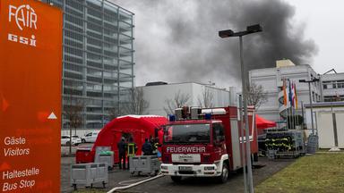 Großbrand in Darmstädter Forschungsinstitut unter Kontrolle