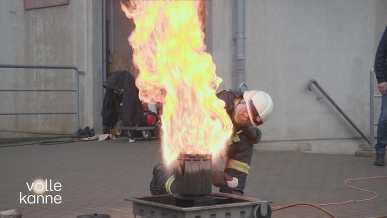 Feuerlöscher für den Brandfall