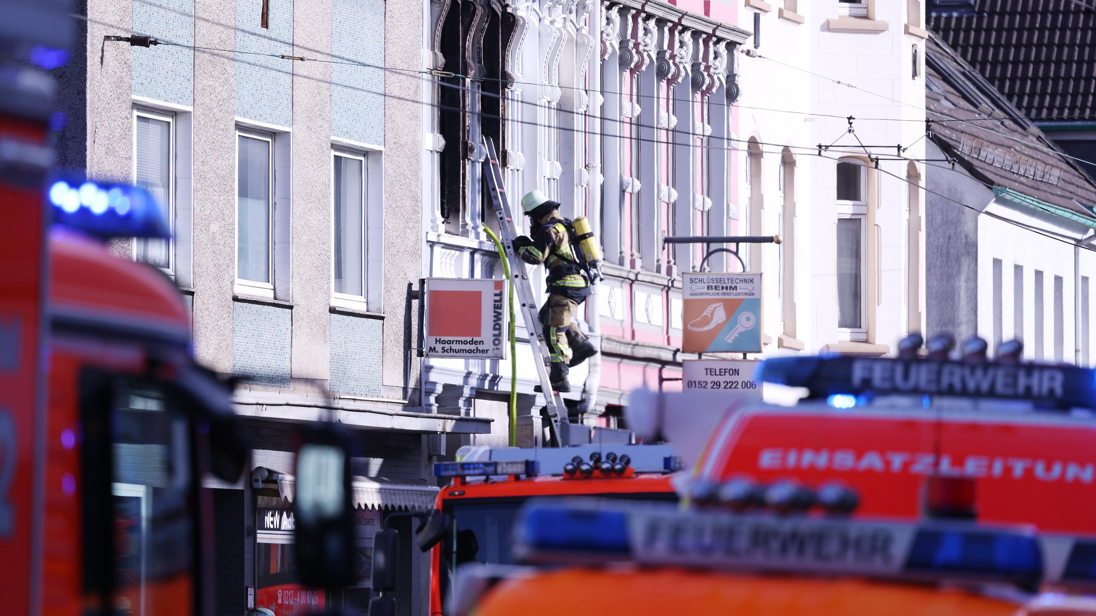 Brand in Solingen